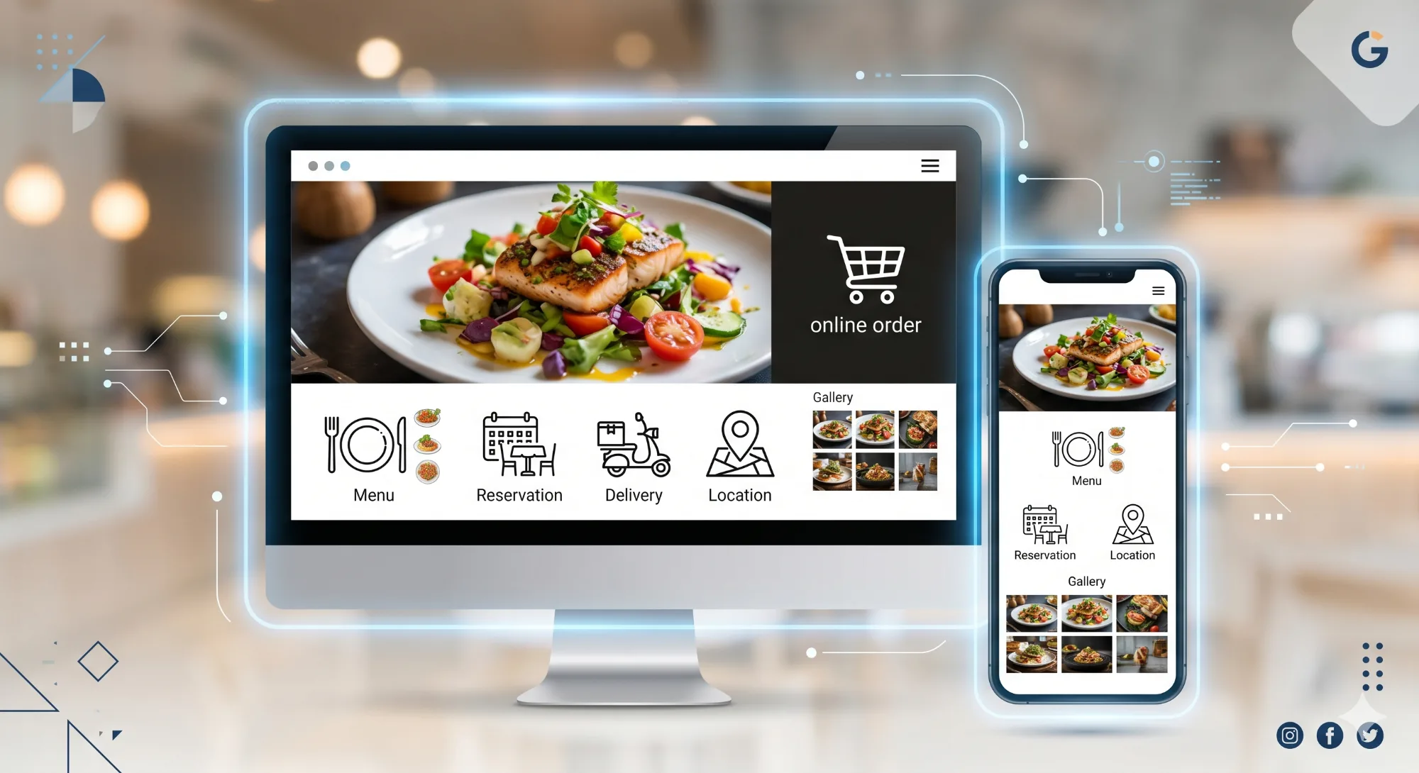 Restoran ve Kafe Web Sitesi: Dijital Varlığınızı Güçlendirin