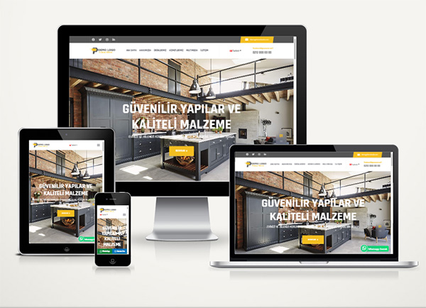 Endüstriyel Firma Web Paketi v5.0