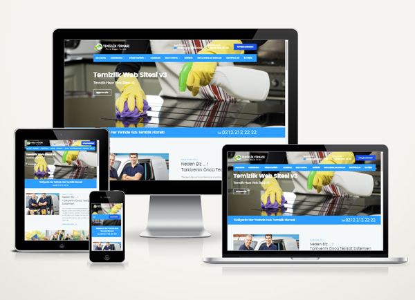 Temizlik Web Paketi - Pak v3.0