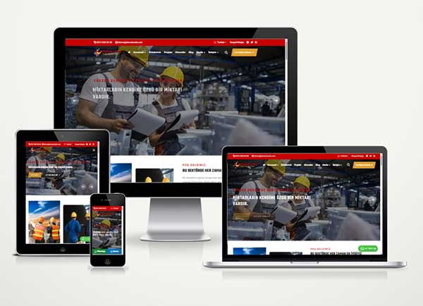 Kurumsal Firma Web Sitesi Paketi - Kızılelma