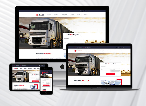 Nakliyat / Lojistik Web Paketi - Sefer v2.5