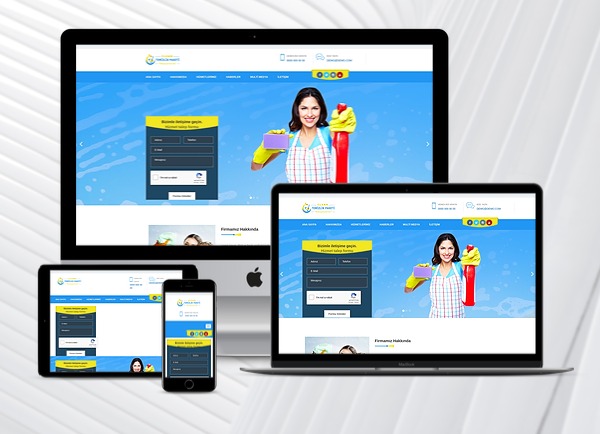 Temizlik Firmaları Web Paketi - Ferah v3.0