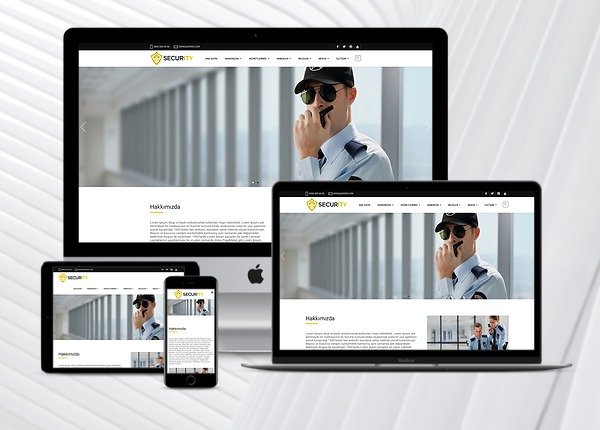 Güvenlik Firması Web Paketi v3.0