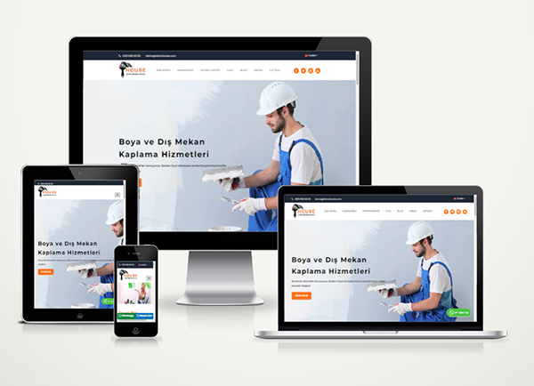 Boya Badana Mekan Ustası Web Sitesi v6.0