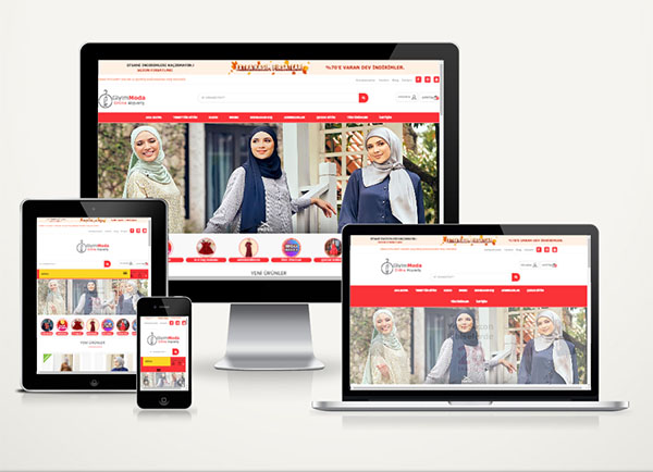 E-Ticaret Giyim Moda Web Paketi v5.0