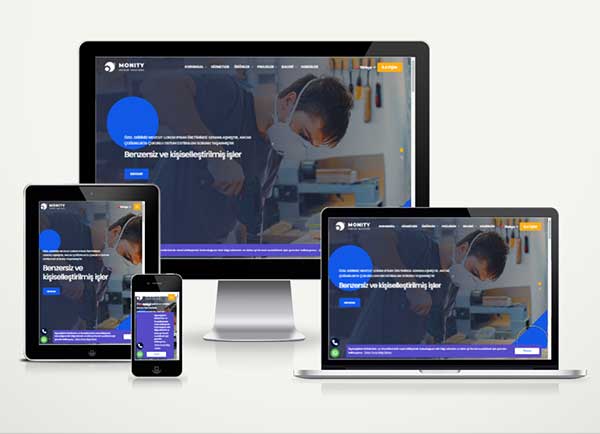 Hazır Şirket Sitesi Paketi