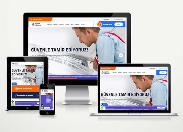 Tesisat - Klima Servis Web Paketi
