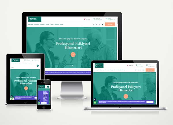 Psikoterapist Hazır Site Paketi