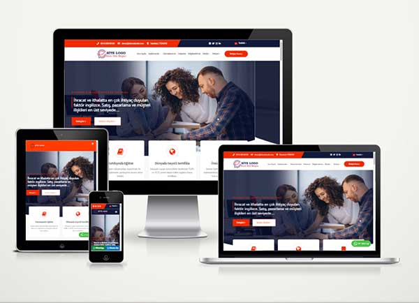 Dil Kursu Web Sitesi Paketi