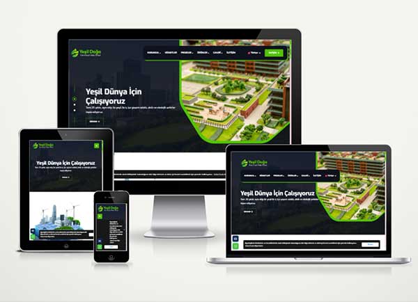 Kurumsal Enerji Firması Web Paketi