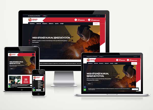 Kurumsal Sanayi Web Sitesi