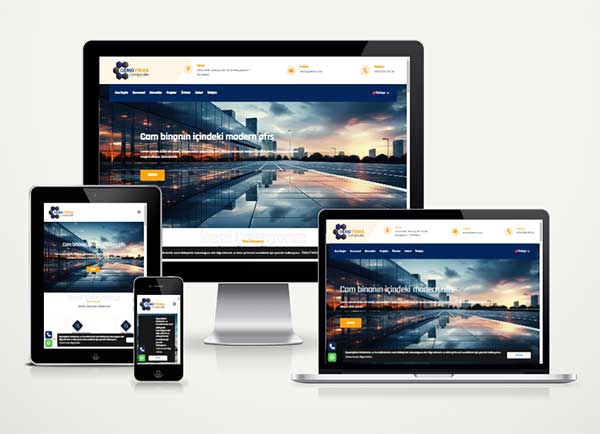 Kompozit İnşaat Firması Web Sitesi