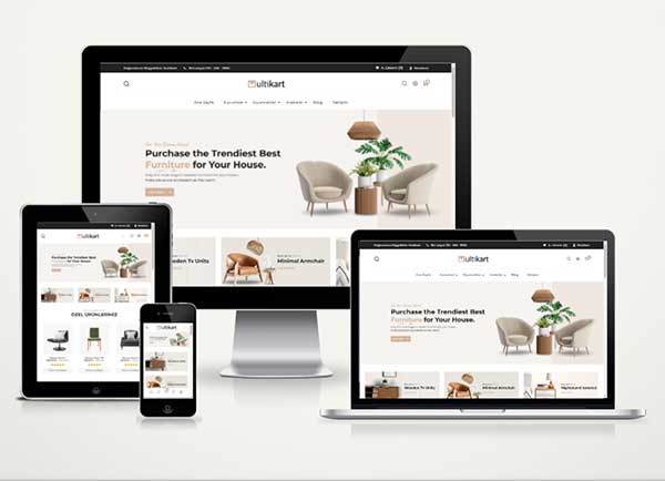 Mobilya & Koltuk E-Ticaret Paketi