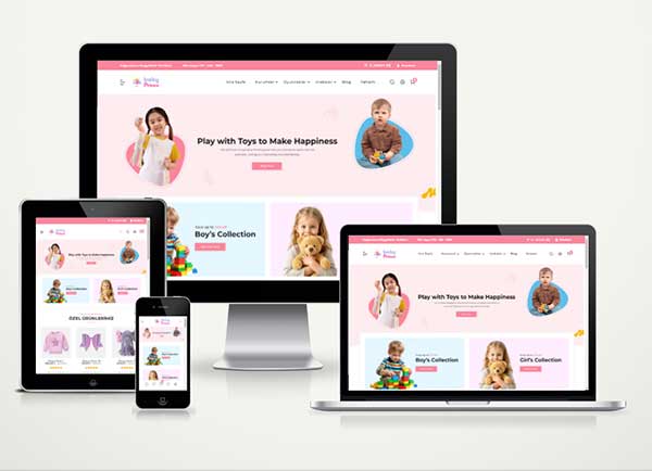 E-Ticaret Çocuk Giyim Web Paketi