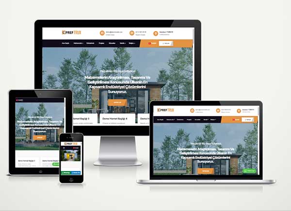 Prefabrik Tiny House Firma Site Paketi