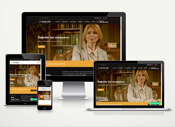 Avukat / Hukuk Web Paketi v4.5