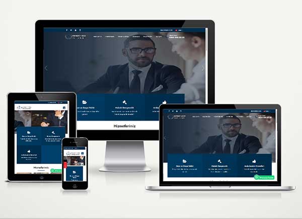 Avukat Web Sitesi Paketi v4.5